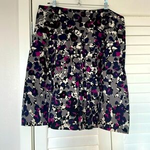 A line print skirt